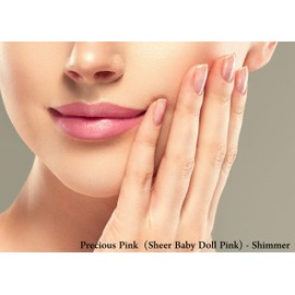 Mom's Secret Natural Lipstick, Organic, Vegan, Gluten Free, Cruelty Free, Slim Package, Made in the USA, 0.07 oz. (Precious Pink Shimmer)