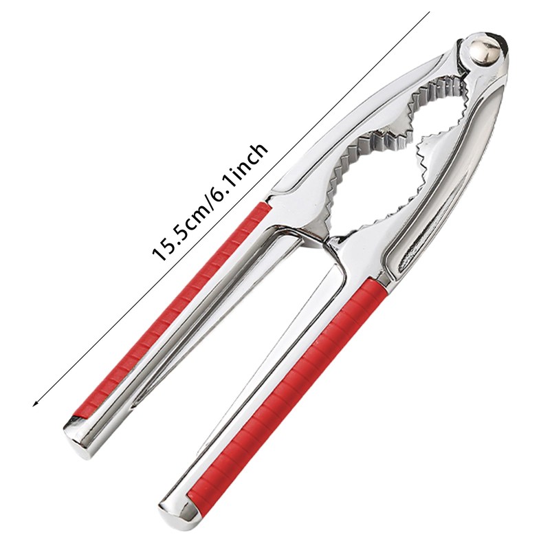 Kunovo Nutcracker for Nuts,Nut Cracker Tool for Walnut,Pecan,Macadamias,Hazelnuts, Almonds, Lobster,Crab……