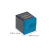 SUPVOX 24Pcs Billiard Cue Chalk A Grade Blue Pool Stick