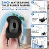 Saillong Universal Toilet Flusher Replacement Kit, Fill Valve, 2-Inch Flapper,