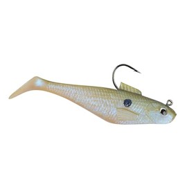 Berkley PowerBait Pre-Rigged Swim Shad Fishing Bait, Shad, 3in | 8cm, Irresistible Scent & Flavor, Realistic Profile, Ready-to-Fish, Ideal for Bass, Walleye, Pike and More