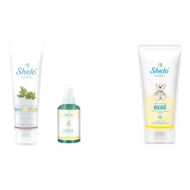 Kit Bebé Natural: Gel Repelente Loción Relajante Citronela Lavanda + Crema Corporal Hidratante