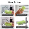 Jeymei 4-Pack Damp Clean Duster Sponge, Sponge Cleaning Brush, Duster
