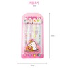 Molang Figure Cartridge Pencil 4pcs Set - Kawaii Korean Stationery,