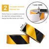 Waterproof Reflective Safety Tape Roll 2"X150' Yellow Black Striped Floor