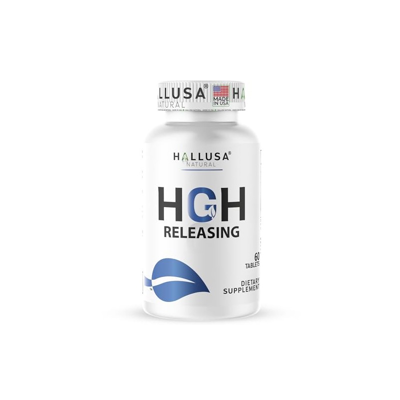 Hallusa Natural- “— Complejo HGH — 60 comprimidos Músculo, Fórmula