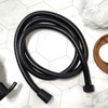 Hose Shower Black 1.5m Faucet Symbols Metal Bathroom Rope shower 10ea