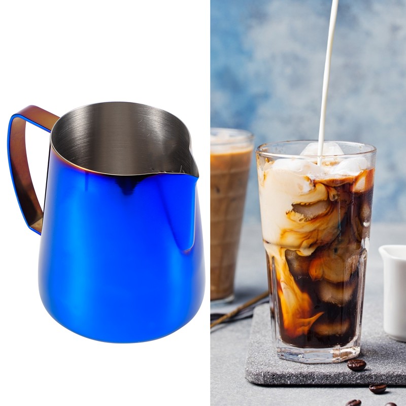 400ml 304 Stainless Steel Coffee Frothing Pitcher Frother Jug Latte