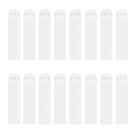 HAALII Picture Hanging Strips, Picture Hanger Kit, Picture Hooks, Strips Heavy Duty, Sticky Hangers for Walls, Hanging Pictures without Nails, Damage-free, 24 Pairs (48 Strips) 9.2 x 1.9 cm