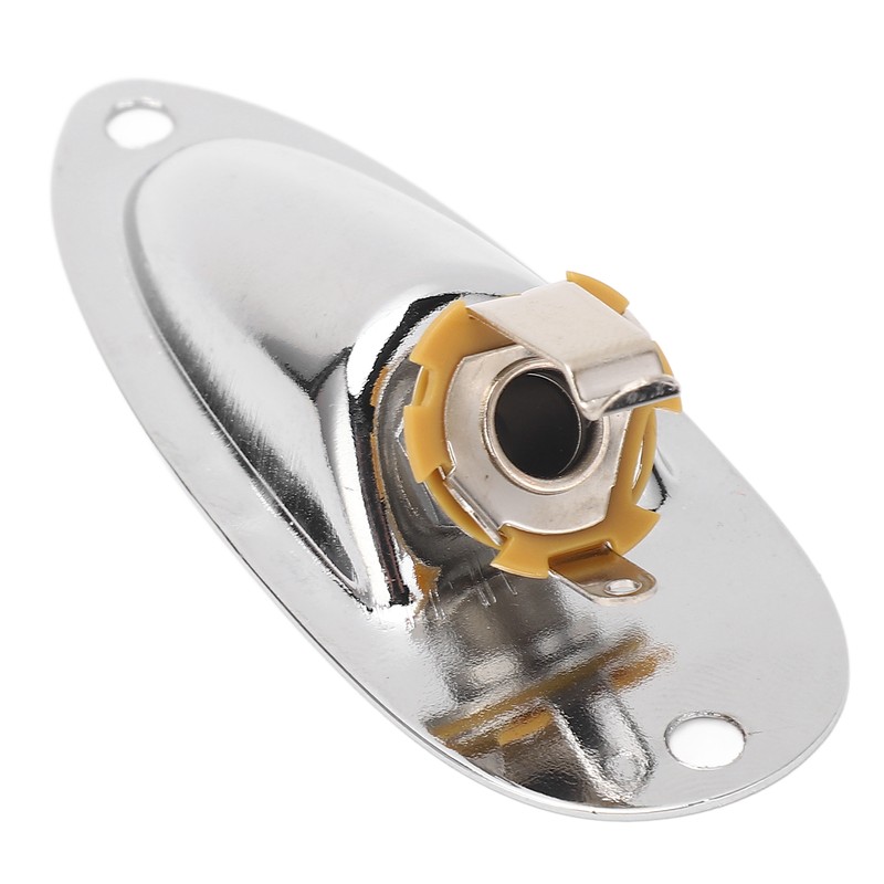 Guitar Input Jack Boat Style 6.35mm Metal Electric Guitar Input