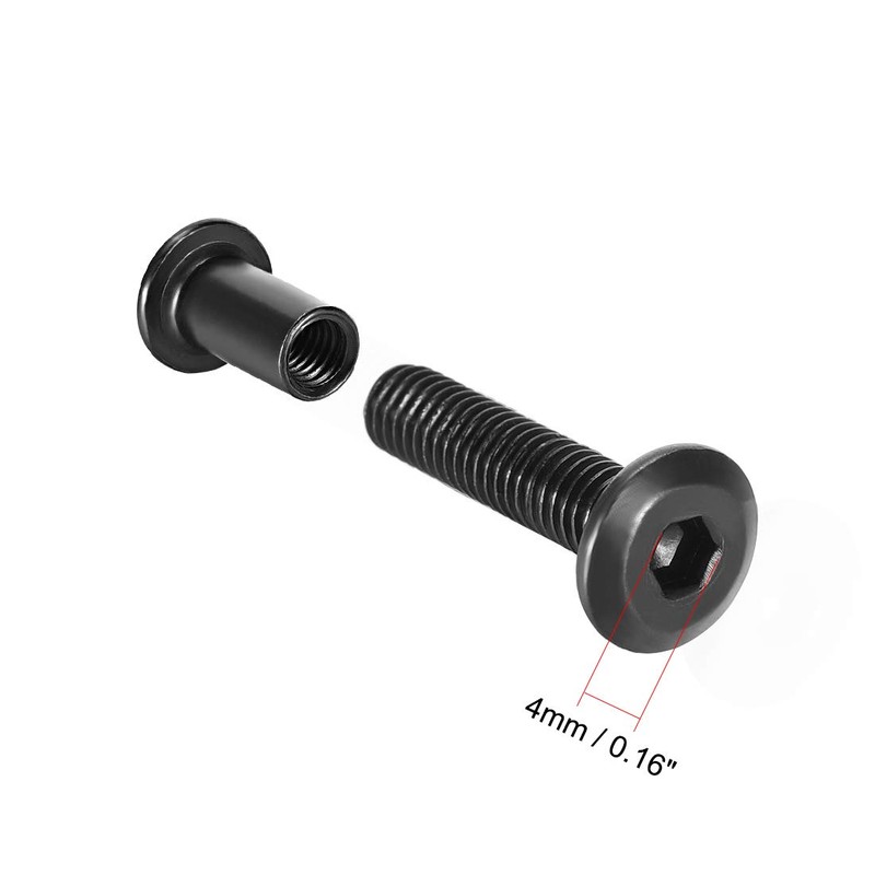 sourcing map Screw Post Fit for 5/16"(8mm) Hole Dia, Male