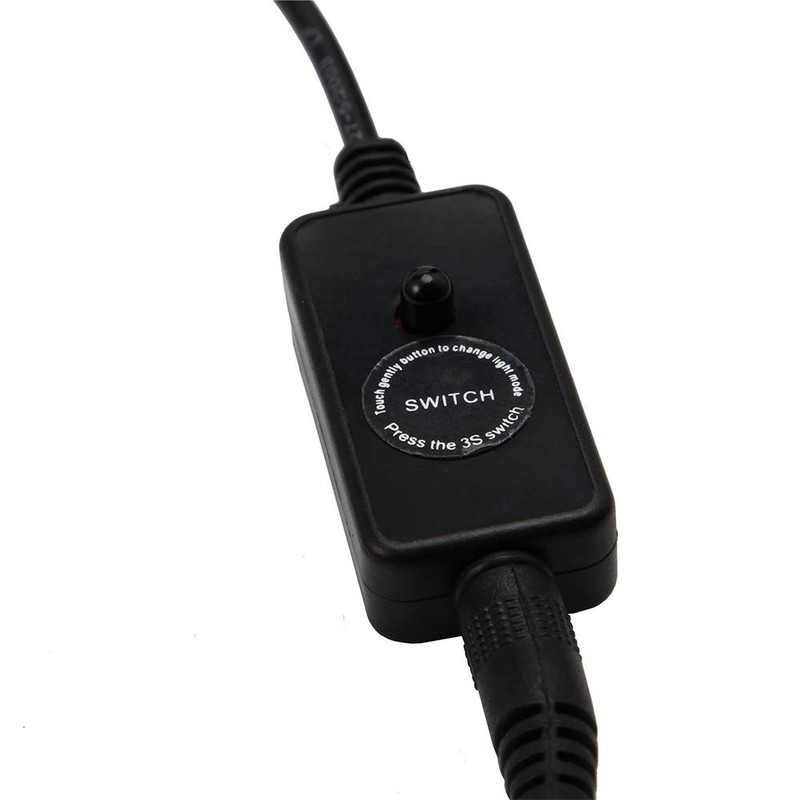 MQ 8 in Submersible LED Aquarium Light, 1.2W Color Changing