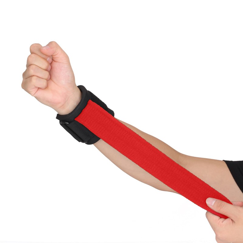 MOOCY Big Grip No-Slip Nylon Lifting Straps with DuraGrip for