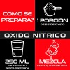 Óxido Nítrico Maximo Protein Pre Entreno 1kg 200 Servicios Moras