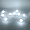LED Mirror Lights Kit Stick on USB Dimmable Makeup Light