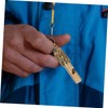 BESPORTBLE Brass Whistle Keychain Mini Outdoor Survival Whistle for Referees