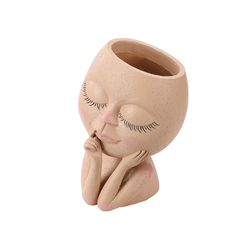 Face Planter Pots Head Planter Face Flower Pot Head Planter
