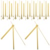OSALADI 10 Sets of LED Clock Hands One Wall Clock