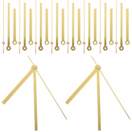 OSALADI 10 Sets of LED Clock Hands One Wall Clock Replacement of Movement Digital Clock Quartz Movement Kits Clock Movement with Long Wave Large Digital Wall Clock Large Wall Clock Plastic Metal