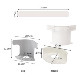 JJIW Bed sheet fastener, bed sheet holder with closure straps, fitted sheet holder - keep the sheets tight and tight, suitable for mattresses (white, S)