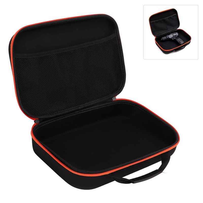 GAESHOW EVA Hard Shell Tool Bag, Black Waterproof Tool Storage