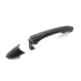 Exterior Outer Black Door Handle Rear Driver/Passenger Side for Hyundai Sonata 2011 2014