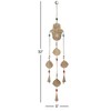 Deco 79 41420 Eclectic Mango Wood Windchime, LARGE SIZE, Brown