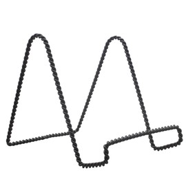 TRIPAR 23-1242 9.38 Inch Twisted Black Wire Stand