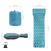 JARNAR Sleeping Pad for Camping with Built-in Foot Pump(Upgrade),Ultralight Inflatable