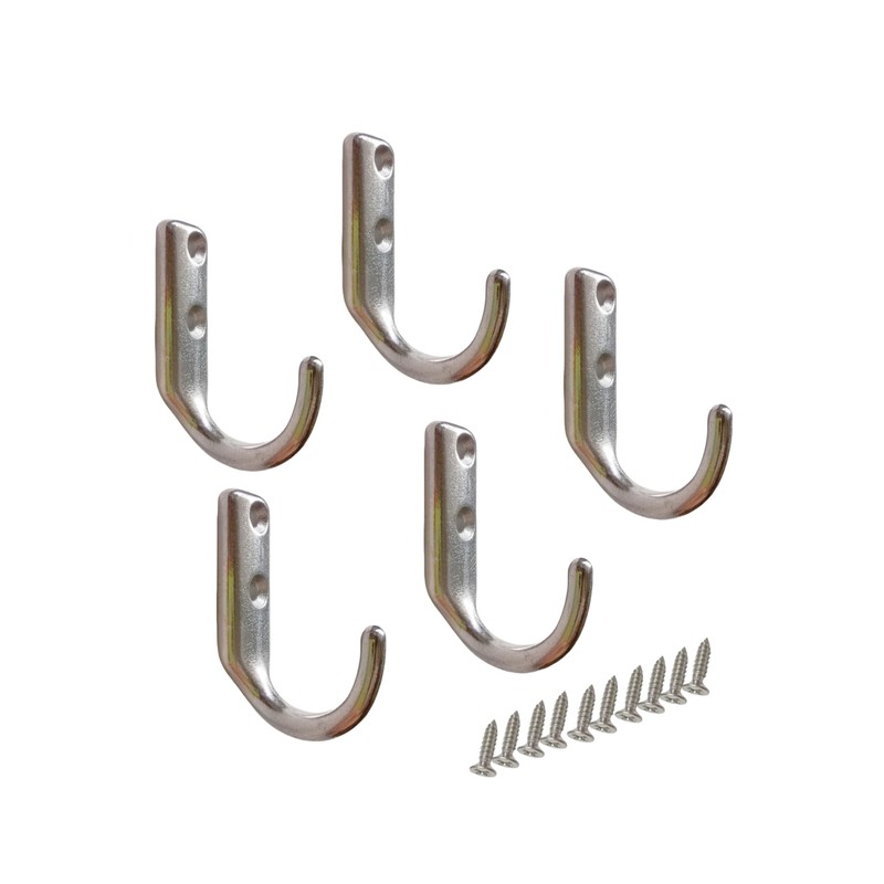 ZRuiYFFS 5Pcs 316 Stainless Steel Wall Hook, Marine Grade Coat