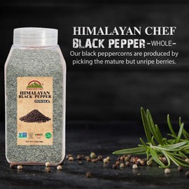 Himalayan Chef Black Pepper Powder, Ground Black Peppercorns, 1.25 Pound