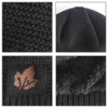 HH HOFNEN Winter Beanie Hat and Infinite Scarf Set Ski