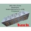 Koch #115 Stainless Flame Distributor 363 x 134 mm Suitable