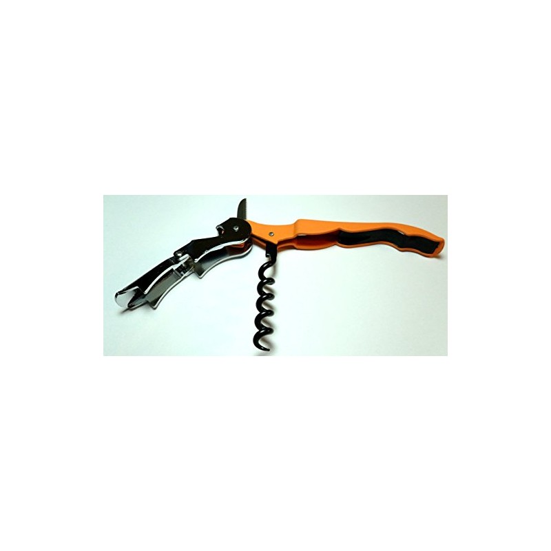 Soft Velvet Touch Waiters Double Hinge Corkscrew Wine Key Bottle