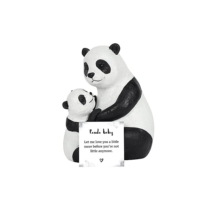 Something Different FO_67238 Figurine | Mother and Baby Panda |
