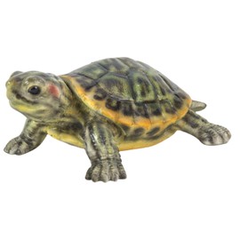 Uvia H17342 Red Turtle Paperweight Magnet, 2.8 x 2.0 x 1.2 inches (7 x 5 x 3 cm), Doll, Figurine, Figurine, Animal, Animal, Garden, Decorative, Realistic, Cute, Turtle
