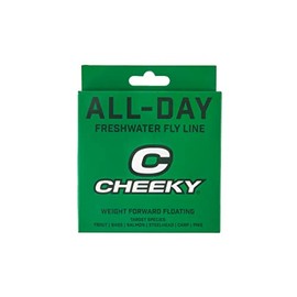 Cheeky Fishing All-Day Freshwater Weight Forward Floating Fly Line, 8 WT