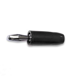 Mueller BU-00246-0 Connector; Banana Plug; 15 A; Black; Phosphor Bronze; ABS