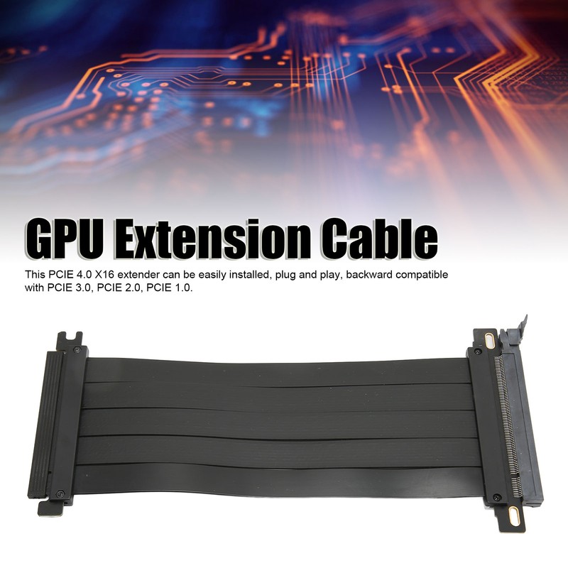 PCIE 4.0 X16 Extender Right Angle 128Gbps Anti Interference Plug