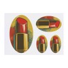 4 x 'Open Red Lipstick' Temporary Tattoos (TO00083596)