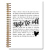 JINYO Note to Self Inspirational Notebook, Motivational Notebook, Inspirational Quote