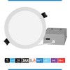 NICOR Lighting 6 in. White Fire-Rated LED Downlight Remodel Kit