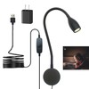 CRISETEK Dimmable Reading Light Plug in Wall Mounted Bedside Headboard