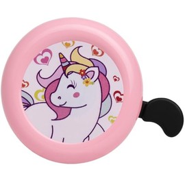 MINI-FACTORY Pink Unicorn Bike Bell for Kids – Cute Bicycle Accessory for Girls and Toddlers