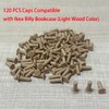 spansee 120 PCS Caps Compatible with IKEA Billy Bookcase, Bookcase