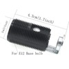Candelabra Base Light Socket,TWDRTDD 3 Pcs of E12 Base Keyless