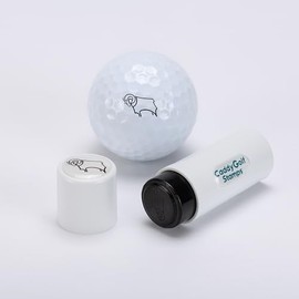 CaddyGolfStamps Derby County The Rams FC Football Design Golf Ball Stamper Stamp Marker Personalise your Golf Balls Golf Gift Birthday Gift