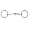 Shires Equestrian - Hollow Mouth Loose Ring Snaffle - S/steel