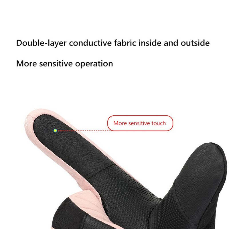 Winter Gloves Thermal Waterproof Gloves Women Windproof Touch Screen Gloves