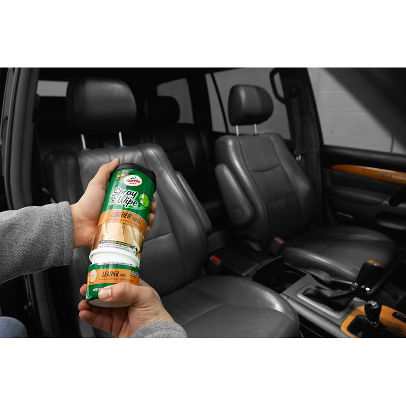 Turtle Wax 50941 Spray & Wipe Leather Cleaner & Conditioner